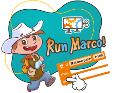 Run Marco - Школа программирования для детей, компьютерные курсы для школьников, начинающих и подростков - KIBERone г. Троицк