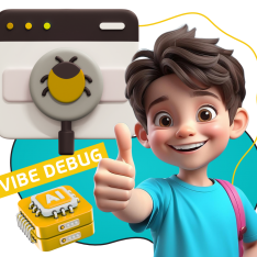 Тестирование & Vibe Debug. Охотники за багами - КИБЕРшкола программирования для детей, компьютерные курсы для школьников, начинающих и подростков - KIBERone г. Троицк