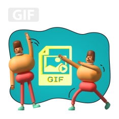 Gif-анимация - КИБЕРшкола программирования для детей, компьютерные курсы для школьников, начинающих и подростков - KIBERone г. Троицк