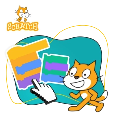 Scratch. Продвинутый уровень – создаём игры, как маленькие разработчики! - КИБЕРшкола программирования для детей, компьютерные курсы для школьников, начинающих и подростков - KIBERone г. Троицк