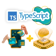 TypeScript + AI: создаём умные веб-приложения - КИБЕРшкола программирования для детей, компьютерные курсы для школьников, начинающих и подростков - KIBERone г. Троицк