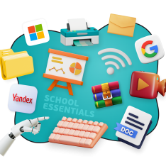 Цифровая база для школьника - КИБЕРшкола программирования для детей, компьютерные курсы для школьников, начинающих и подростков - KIBERone г. Троицк