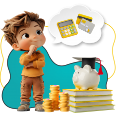 Финансовый интеллект вместе KIBERone - КИБЕРшкола программирования для детей, компьютерные курсы для школьников, начинающих и подростков - KIBERone г. Троицк