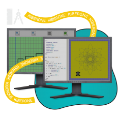 Исполнители чертежник и черепашка - КИБЕРшкола программирования для детей, компьютерные курсы для школьников, начинающих и подростков - KIBERone г. Троицк