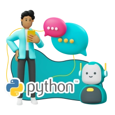 Умный чат-бот на Python на Telegram - КИБЕРшкола программирования для детей, компьютерные курсы для школьников, начинающих и подростков - KIBERone г. Троицк