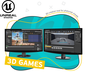 Unreal Engine 4. Игровой движок - Школа программирования для детей, компьютерные курсы для школьников, начинающих и подростков - KIBERone г. Троицк
