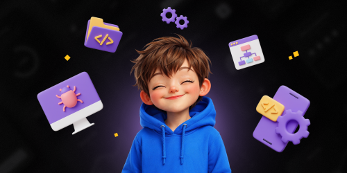 Идеальный сайт с нуля: код, дизайн и AI-помощник - КИБЕРшкола программирования для детей, компьютерные курсы для школьников, начинающих и подростков - KIBERone г. Троицк